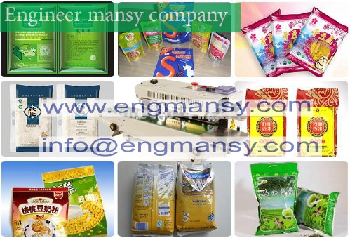 Horizontal Sealer Continuous Sealing Machine model 301 engineer mansy international brand