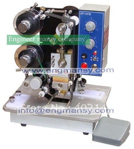 Hot Sale Expiry Date Coding Machine On 3 Lines,High Quality Desk Top Electric Ribbon Printing Machine Model 322 engineer mansy global brand