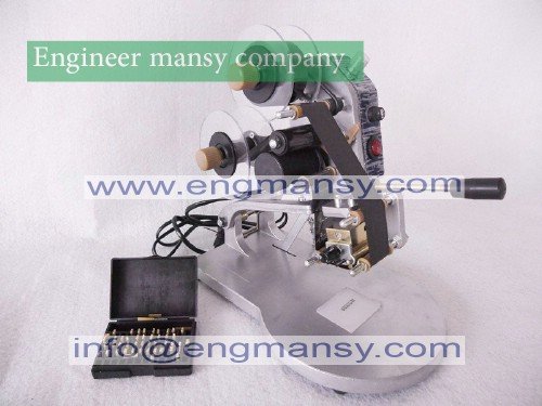 Manual Ribbon Date Coding Machine,Batch Number Printer Label Printing Machine Model 321 engineer mansy brand
