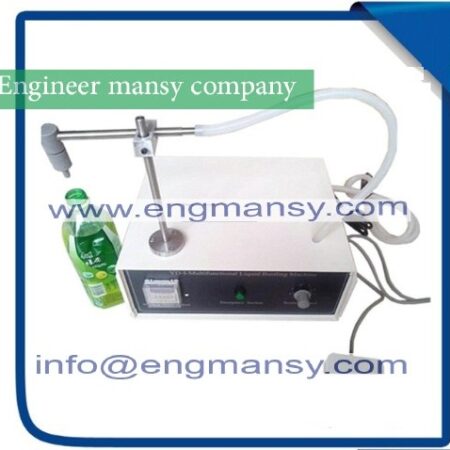 Manual liquid filling machine 5-5000ml for oil, water, juice, milk, soft drink model 451 engineer mansy international brand