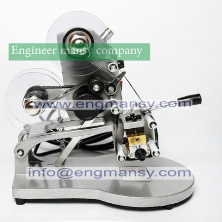 Manual ribbon date coding machine+3 lines printing+English letter+ribbon Model 321 engineer mansy brand