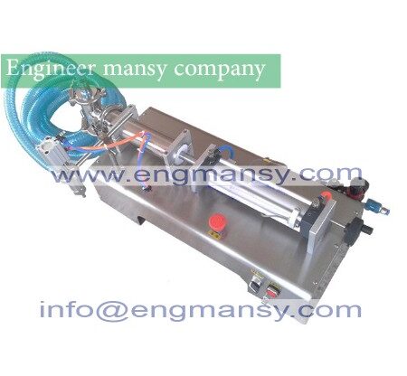 Most popular hot sell liquid shampoo bottle filling machine Model 403 engineer mansy global mark