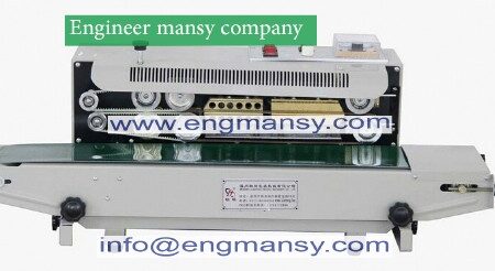 New Product Continuous Sealer, Band Sealing Machine, Date Stamp For Plastic Bag model 301 Engineer mansy brand
