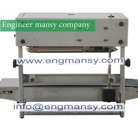 Plastic Bag Heat Sealing Machine/Plastic Bag Band Sealing Machine/Continuous Plastic Bag Sealer model 303 Engineer mansy brand