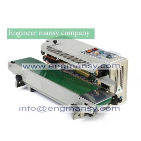 Plastic Bag Soild Ink Continuous Band Sealer, Automatic film sealing machine Sealing Machine to Russia free tax Model 301 engineer mansy mark