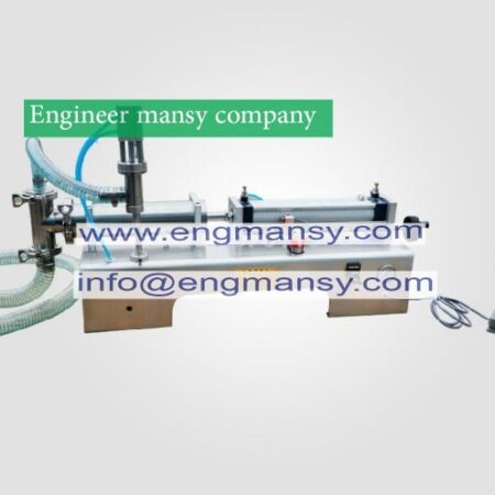 Semi automatic Pneumatic liquid filling machine filling shampoo perfume SS304,beverage packer model 403 Engineer mansy international brand