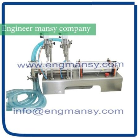 Semi-auto 2 head manual filling liquid/liquid detergent filling machine for small business modwl 403 engineer mansy global brand