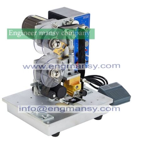 Semi-automatic Electric Hot Stamp Ribbon Code Printer Ribbon Coder Color Ribbon Hot Printing Machine,Heat ribbon printer Model 322 engineer mansy global brand