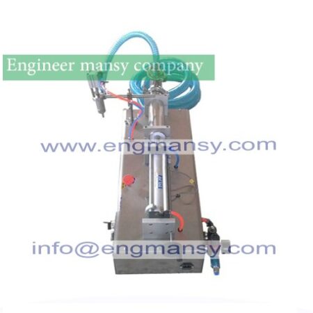 Small Juice Bottle Filling Machine Price Double Heads 100-1000ml Model 403 engineer mansy global brand