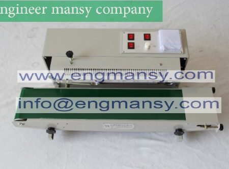 Solid Ink Coding Continuous Band Sealer, Plastic Film Sealing Machine model 301 engineer mansy global brand