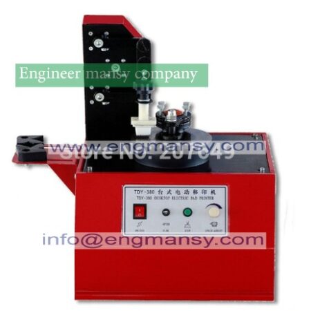 Single Color Desktop Electric Code Pad Printer With Ink Cup Model 327 engineer mansy mark