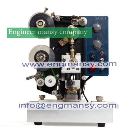 Thermal Color Ribbon Coding Machine Date Printing Machine model 322 Engineer mansy international brand