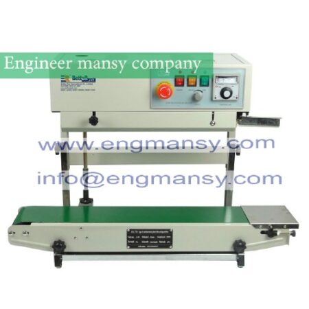 Vertical Continuous film sealing machine,plastic bag package machine,band sealer,vertical heating sealing machine220V50Hz model 303 engineer mansy global mark