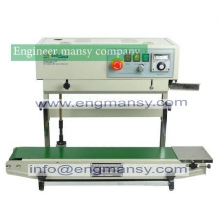 Vertical band sealing machine solid ink/band heat sealer Model 303 engineer mansy global mark