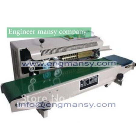 continuous band sealer/ film sealing machine+new arrives+stainless steel+wholesale price Model 301 engineer mansy international brand