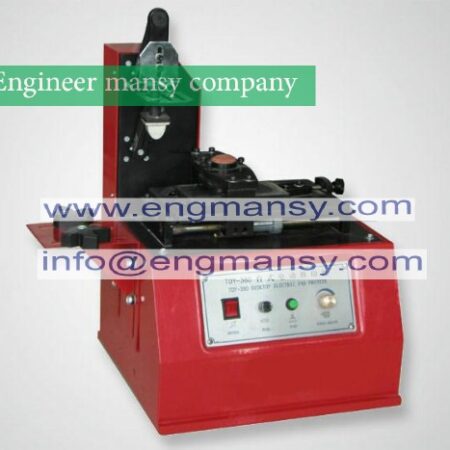 desktop Electric Pad Printer,round pad printing ,move ink printing machine(Round steel plate) model 327 engineer mansy international mark