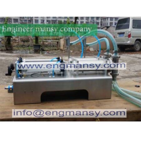 double nozzle Pneumatic laundry detergent filling machine Shampoo Filling Machine Application model 403 engineer mansy international mark