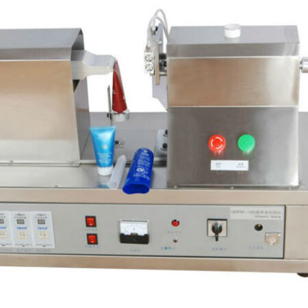 Cosmetic tube tail end sealing machine medicine