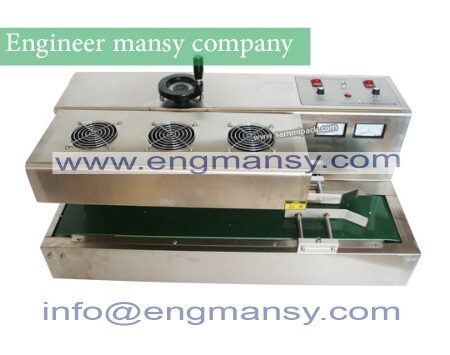 Desktop semi auto continuous electromagnetic induction sealing machine