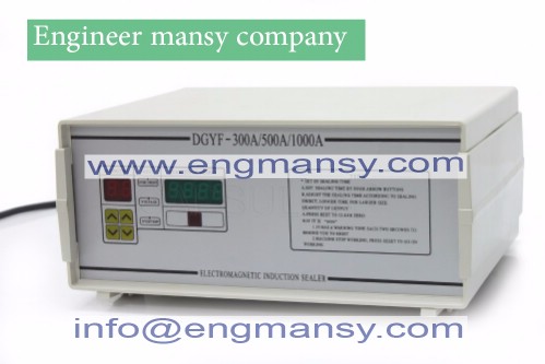 Induction bottle sealing machine, electro magnetic induction