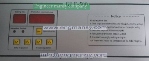 Portable and continuous induction sealer hot sale hand2