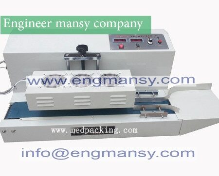 Stream mode magnetic induction sealing