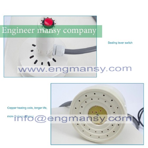 Aluminum foil sealing machine