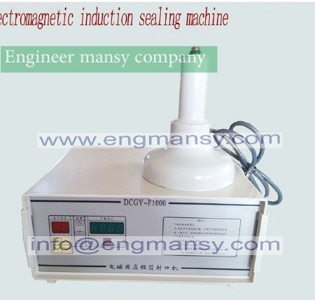 Electromagnetic induction sealing machine medical plastic bottle